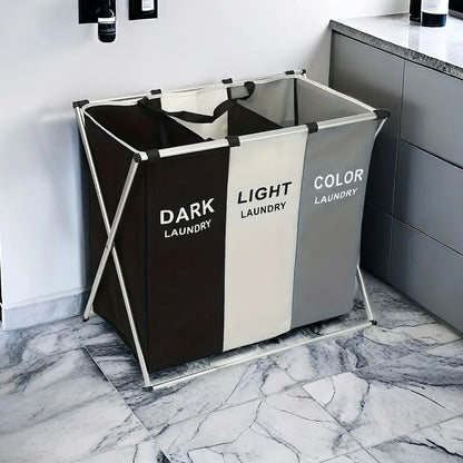 Dark / Light / Colour Separated Laundry Basket